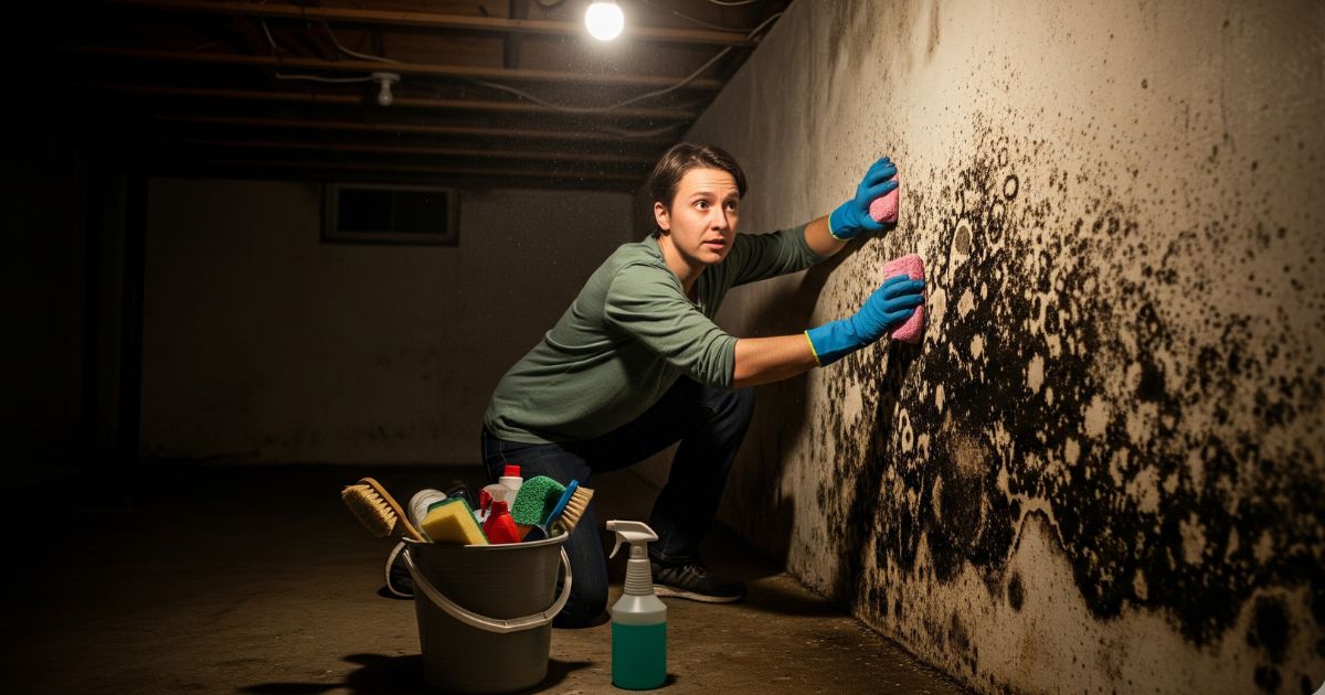 Can You Safely Remove Basement Mold Yourself
