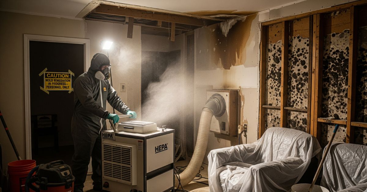 HEPA Filters in Mold Remediation An Essential Partnership