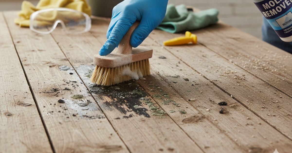 How To Remove Mold From Wood