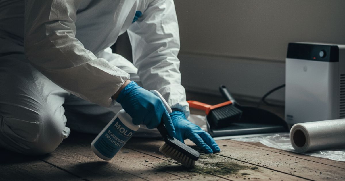 Safety Precautions of mold on wood