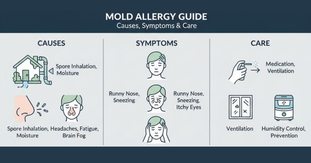 Mold Allergy Guide: Causes, Symptoms & Care